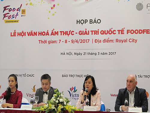 Lần đầu tiên tổ chức Lễ hội văn hóa ẩm thực, giải trí quốc tế Food Fest 2